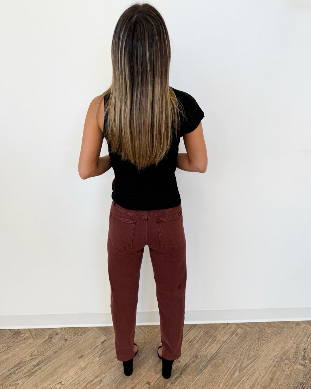 Mads Ankle Length Pant with Raw HemPant