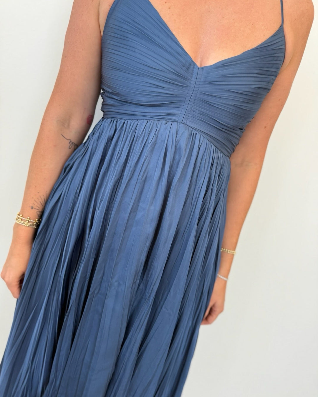 Maeve Pleated Midi Dressmidi dress