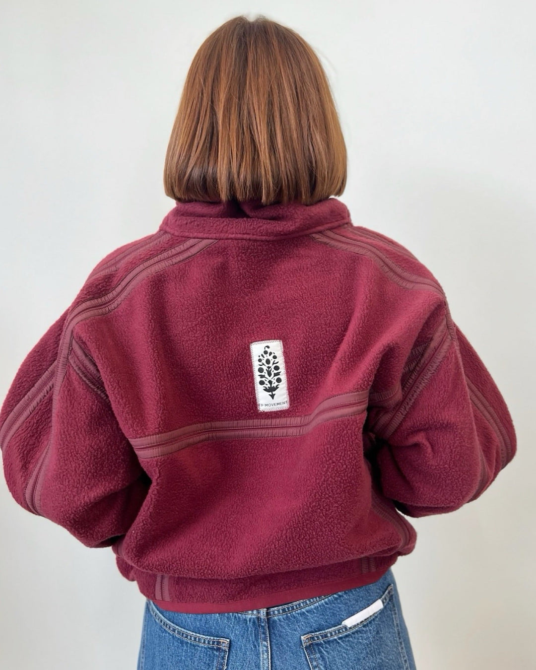Mahogany Fleece Pullover
