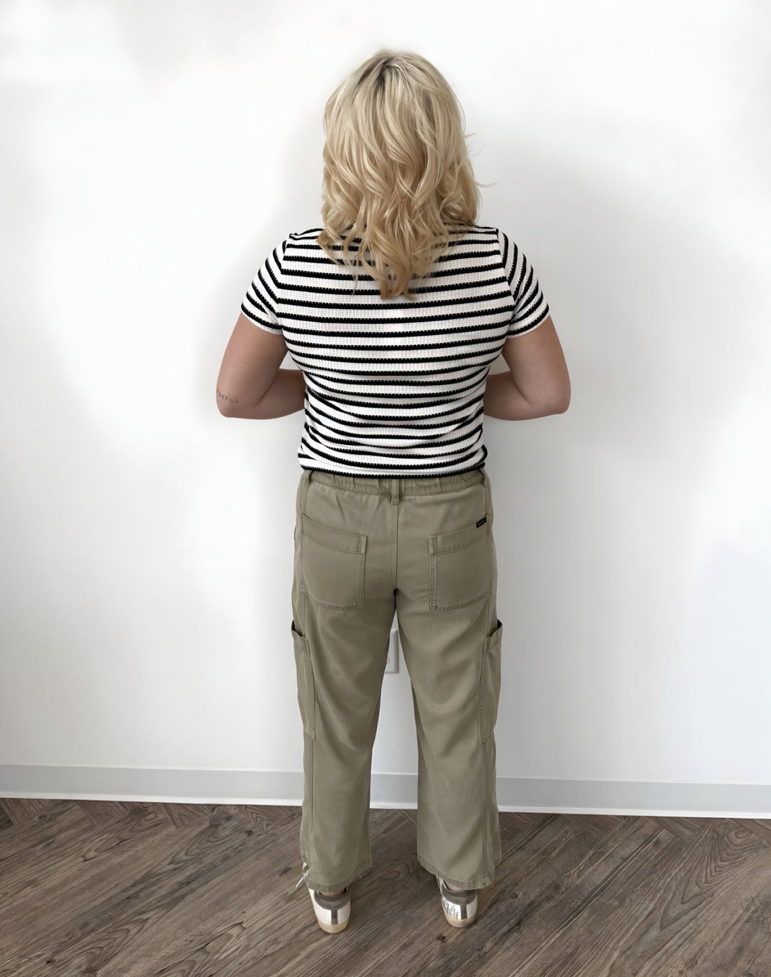Malakai Striped Short Sleeve Teetee