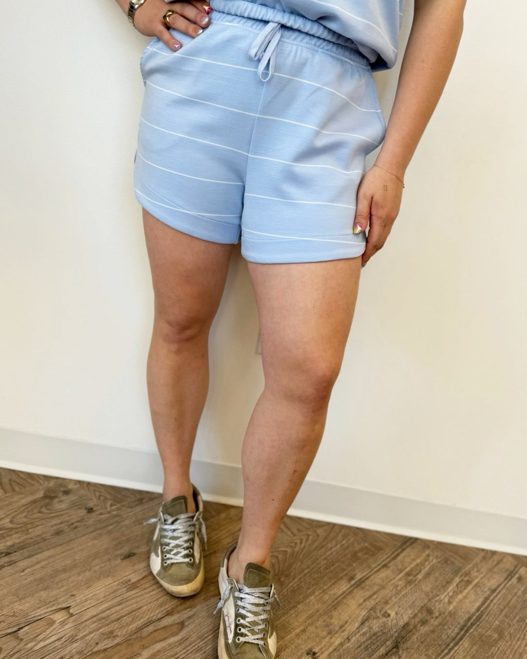 Marcus Modal Stripe Shortpull on short