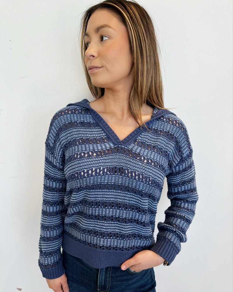 Marina Open Stitch PulloverSweater