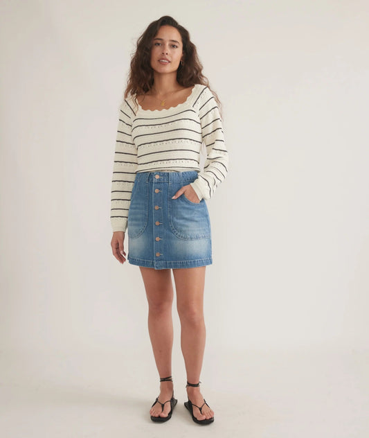 Marine Layer Emilia Mini Skirtskirt
