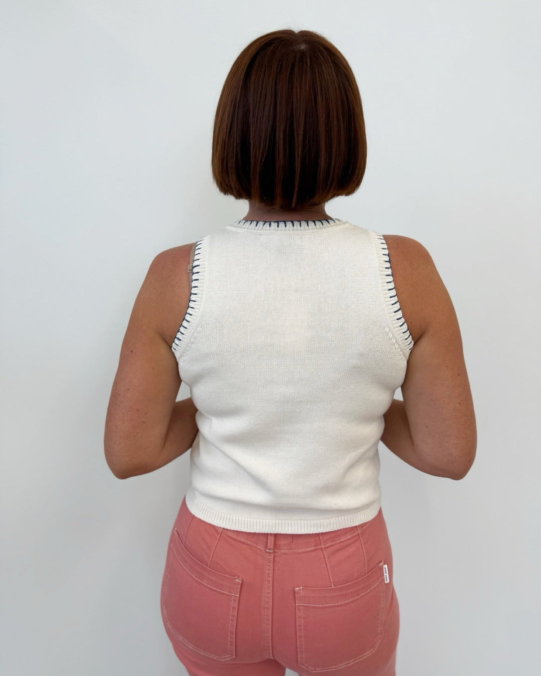 Marine Layer Marisol Sweater Tanksleeveless knit