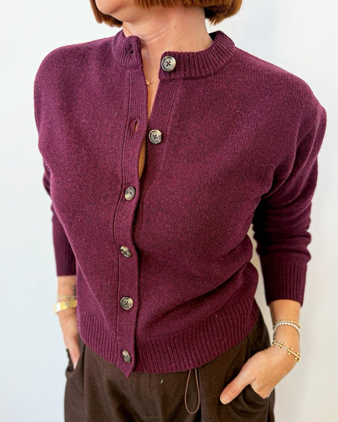 Marine Layer Merino Crewneck Cardigancardigan