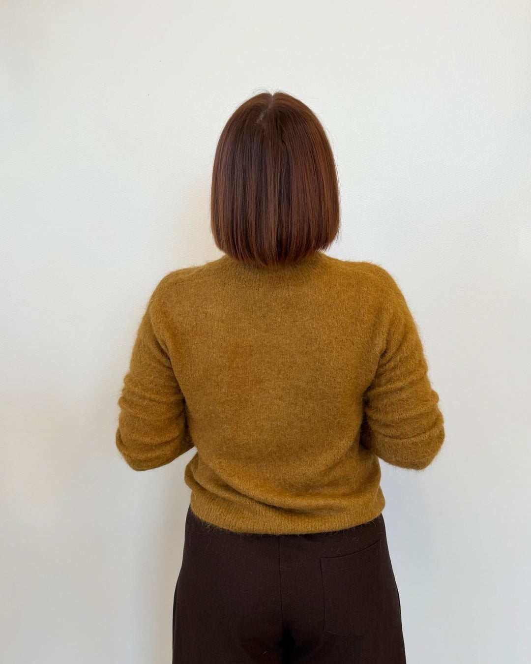 Marine Layer Suri Alpaca V-Neck Sweaterlong sleeve knit