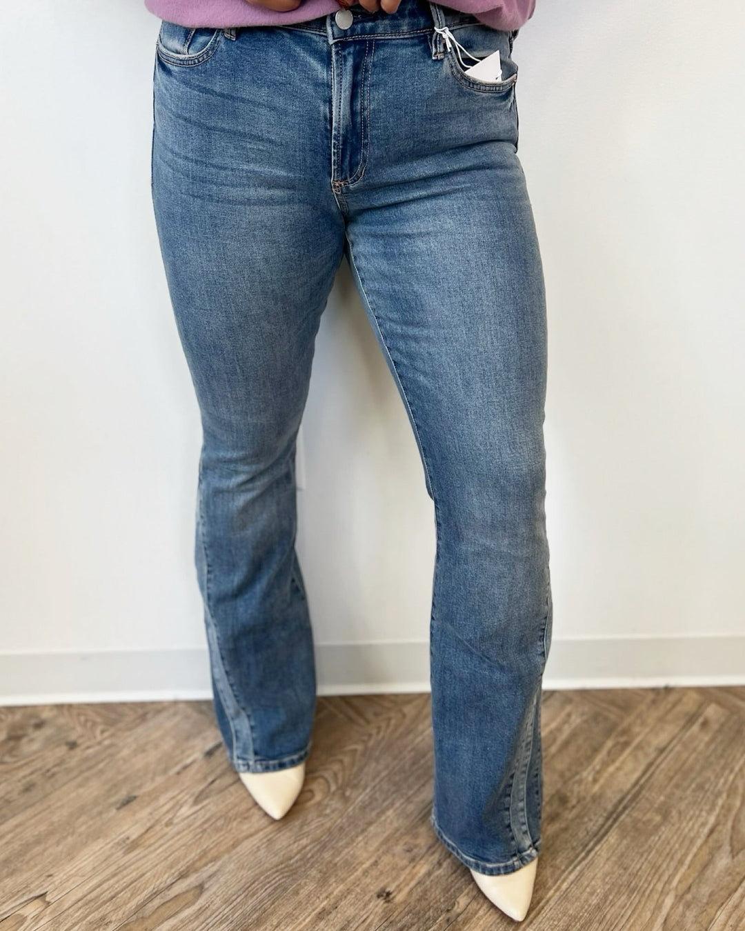 Markie Flare Denim with Side Seam Detailsdenim