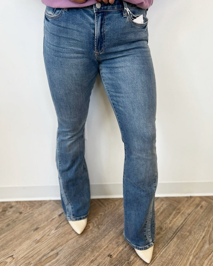 Markie Flare Denim with Side Seam Detailsdenim
