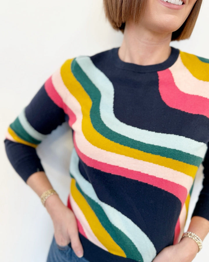 Marta Colorful Stripe SweaterSweater