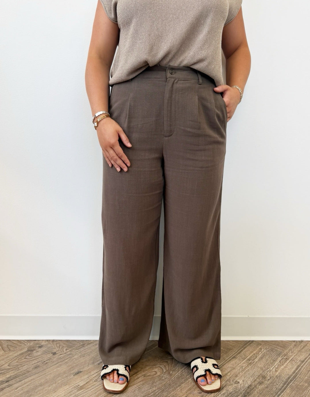 Maude High Rise Pull on PantPant