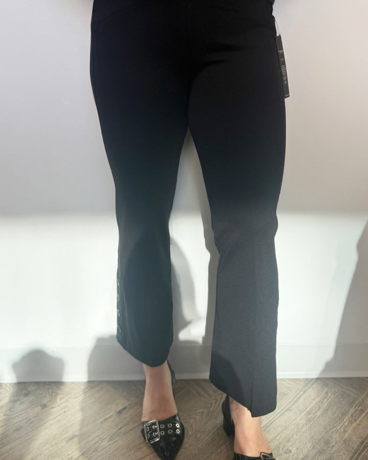 Maysa Crop Flare with Button DetailsLM4725M42