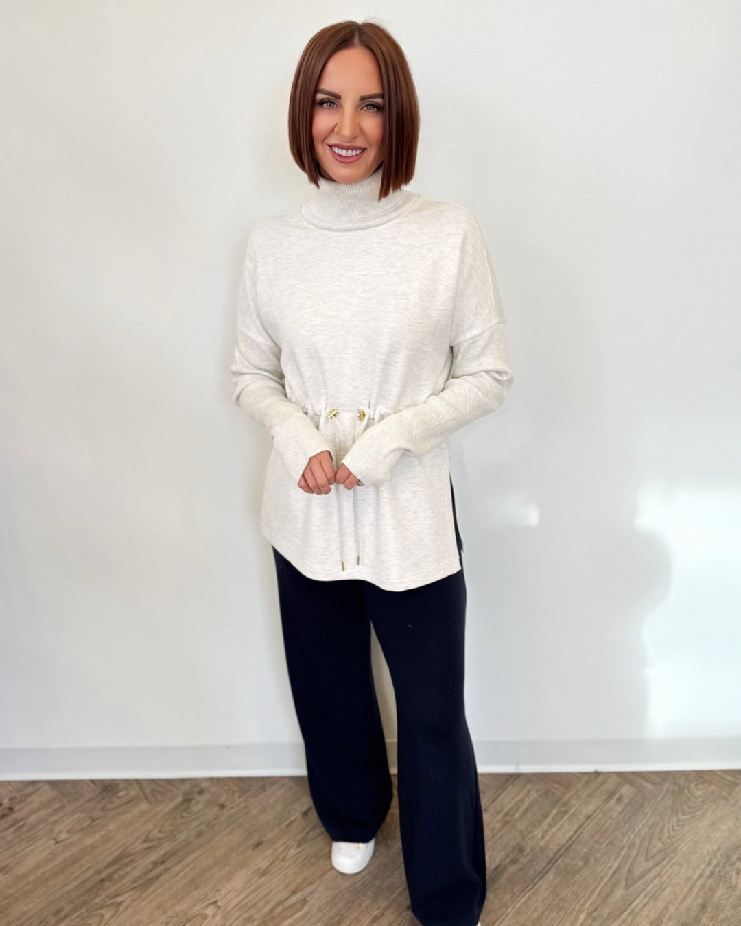 Mayven Cinch Waist SweatshirtSweatshirt