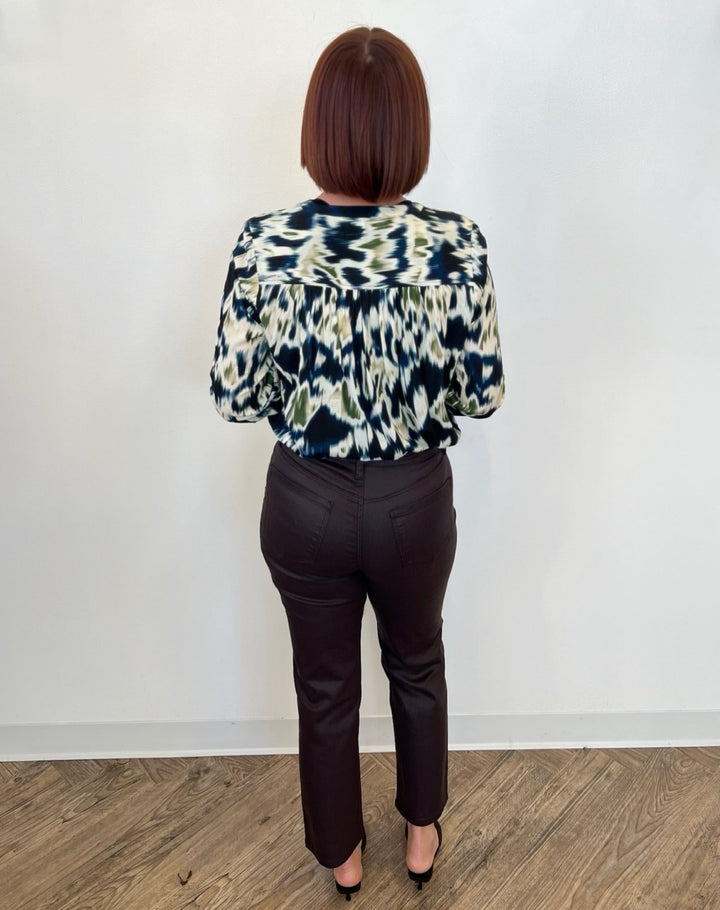 Melvina Shirred Button DownLM8D20WV8P66