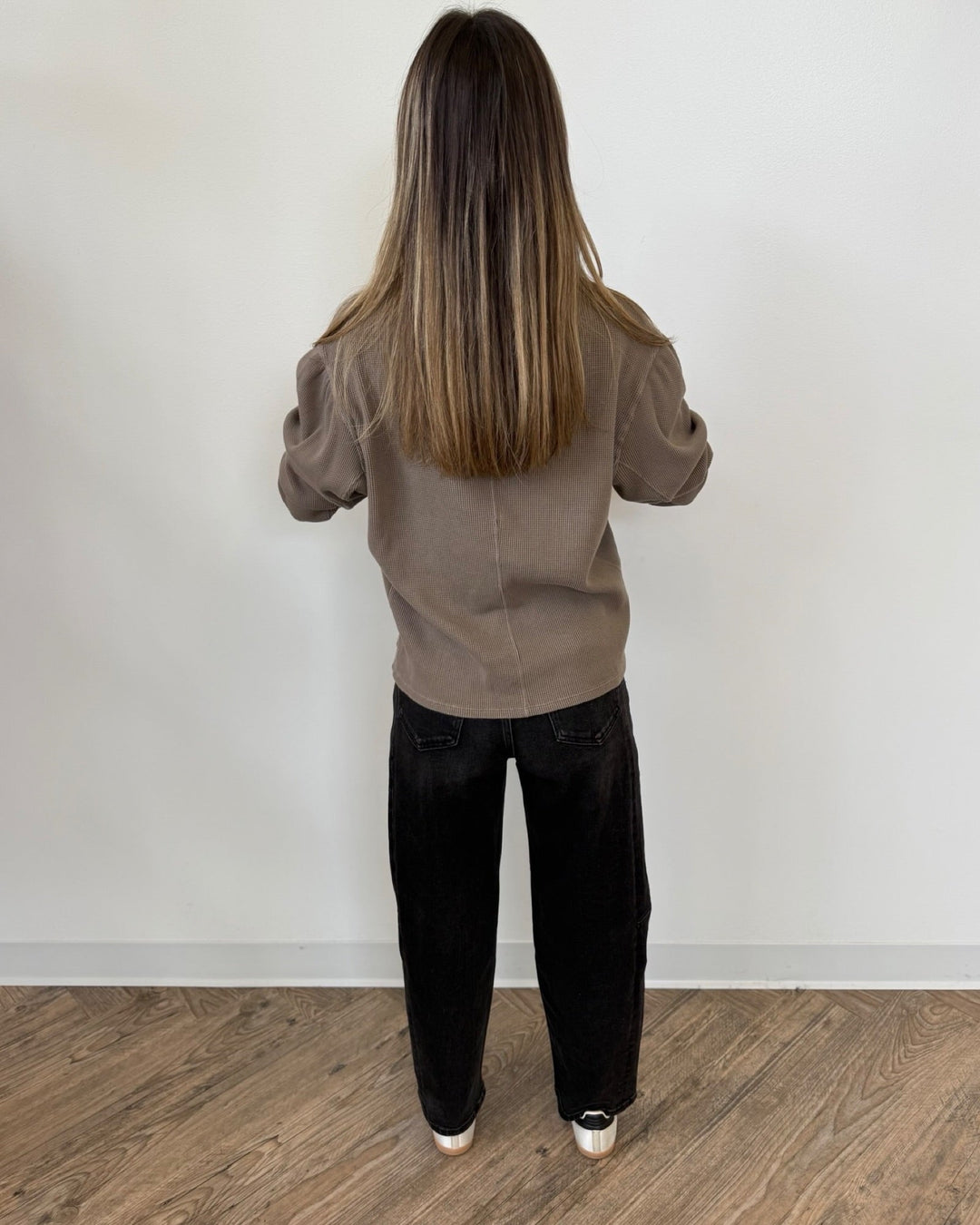 Mercy Long Sleeve With Laced Up CuffsLong Sleeve Top