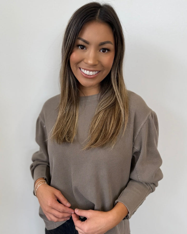 Mercy Long Sleeve With Laced Up CuffsLong Sleeve Top