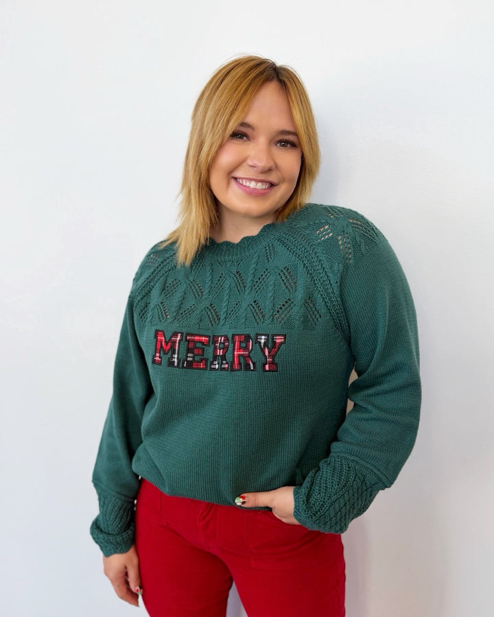 Merry Long Sleeve KnitKNIT SWEATER