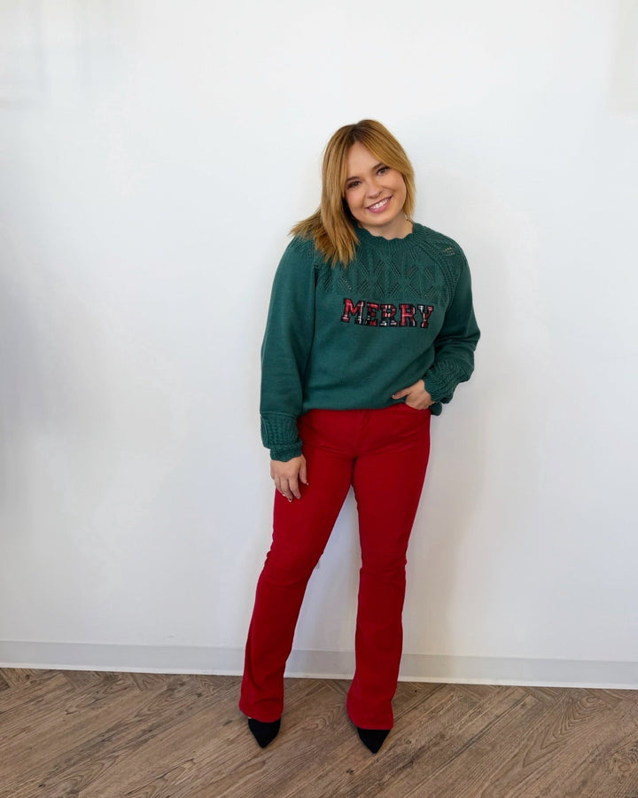 Merry Long Sleeve KnitKNIT SWEATER