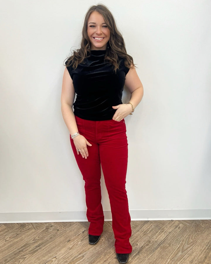 Mesa Sleeveless Velvet TopTop