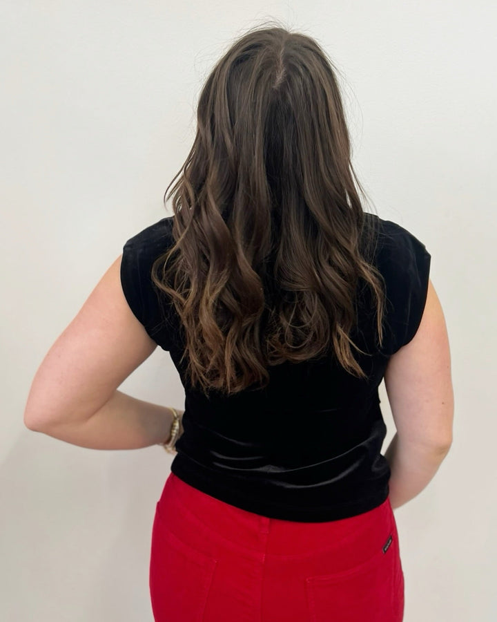 Mesa Sleeveless Velvet TopTop