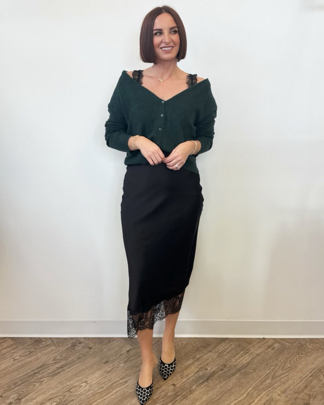 Messa Lace Cropped Tank TopTank Top