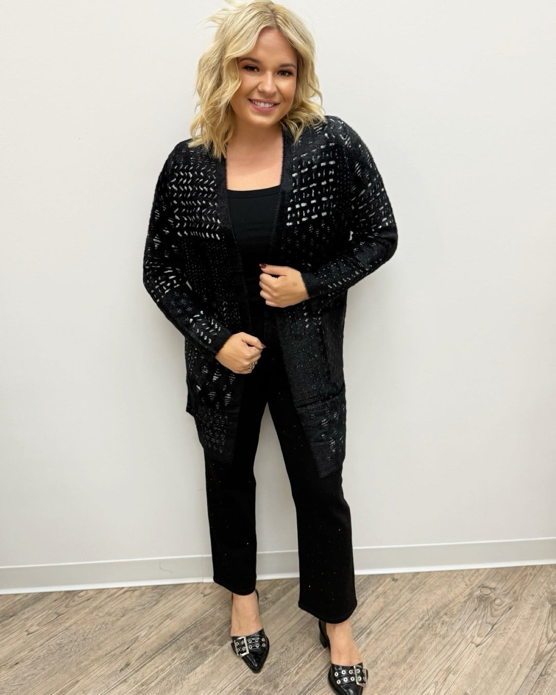 Monica Open Front CoatiganLMC002SK46J7