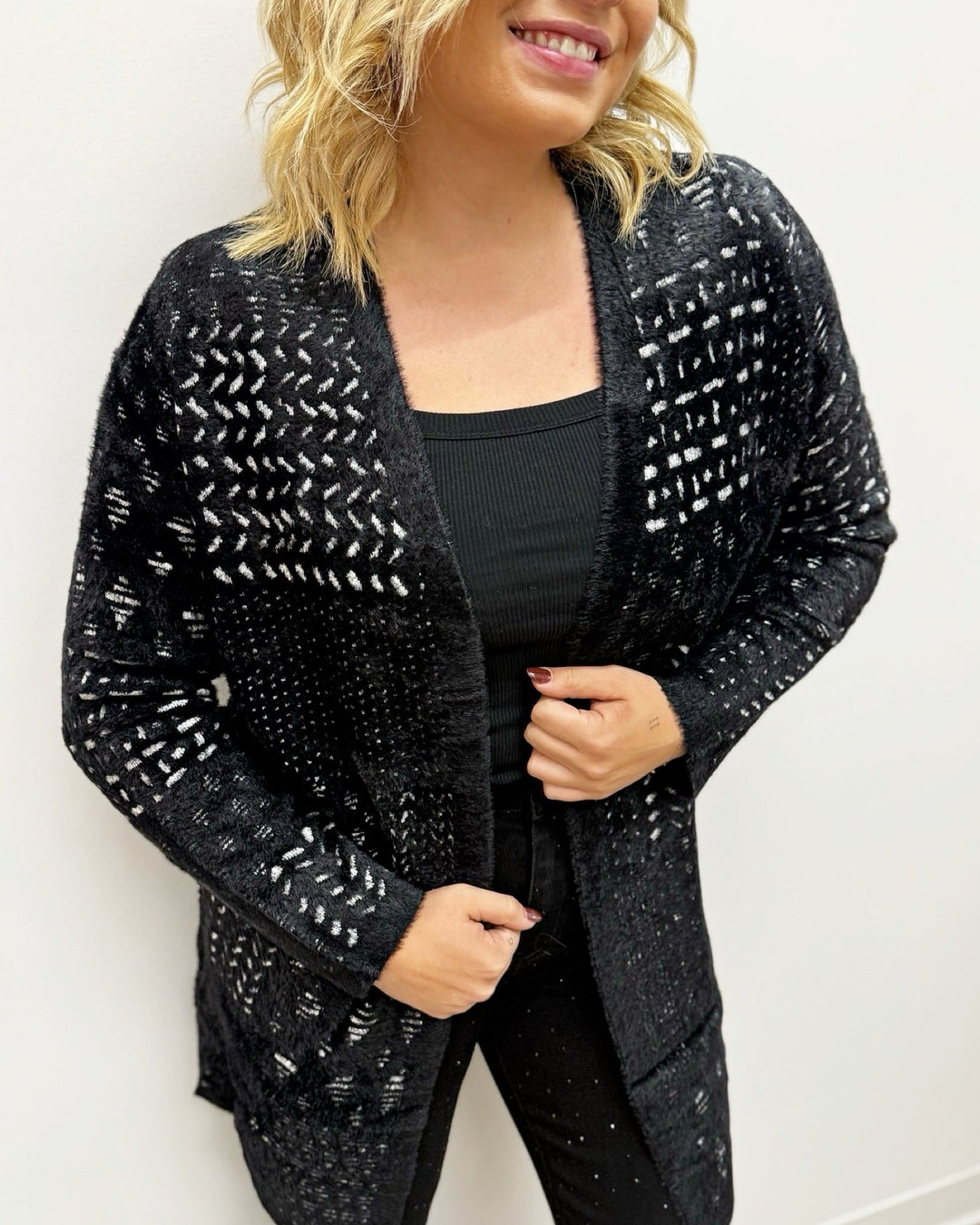 Monica Open Front CoatiganLMC002SK46J7