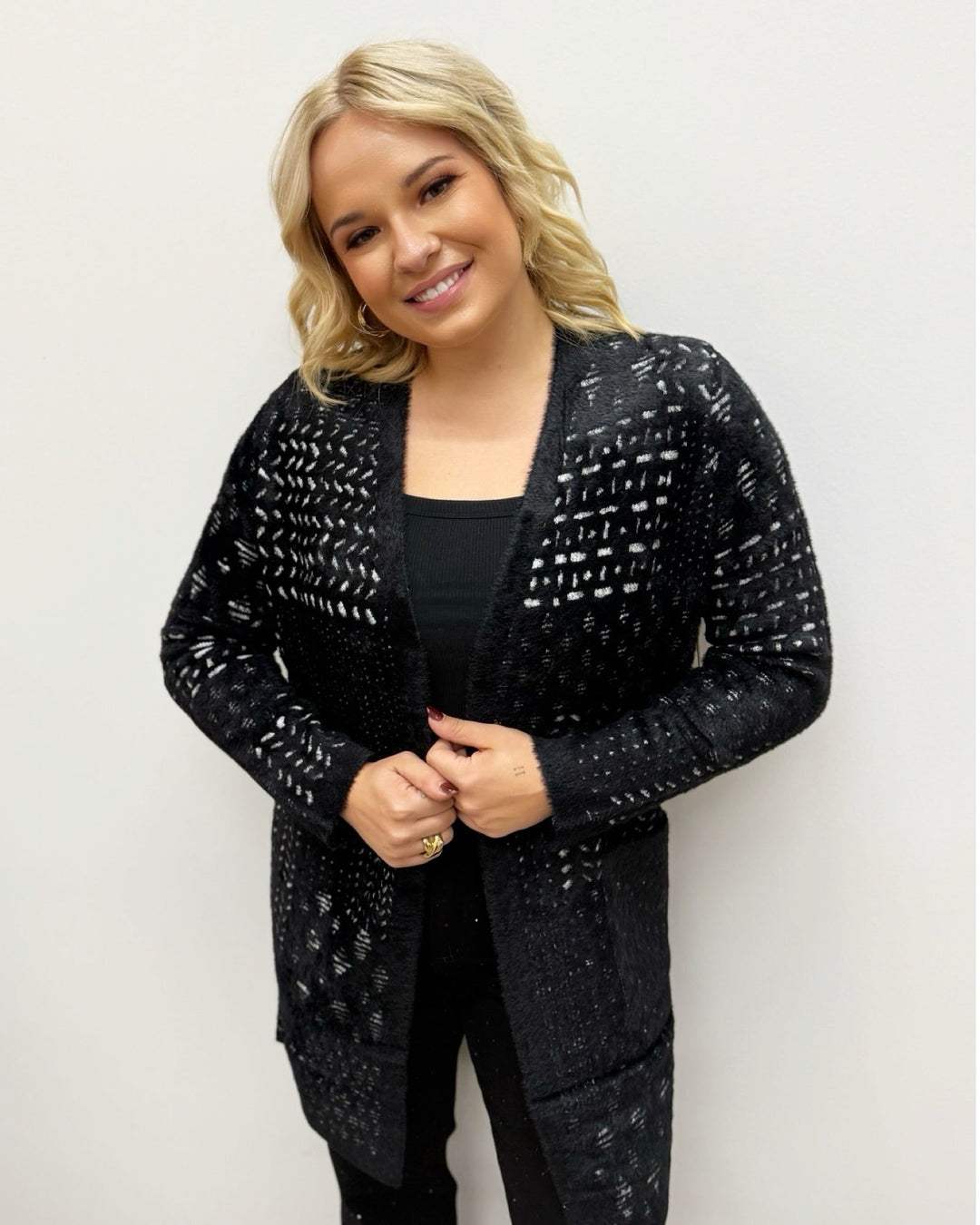 Monica Open Front CoatiganLMC002SK46J7