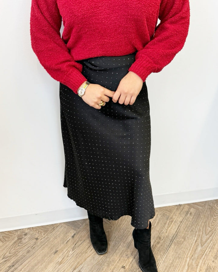 Neena Satin Slip SkirtSkirt