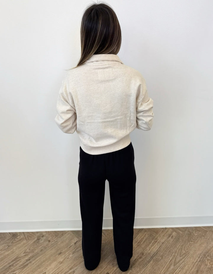Nellie Long Sleeve Half Zip PulloverSweatshirt