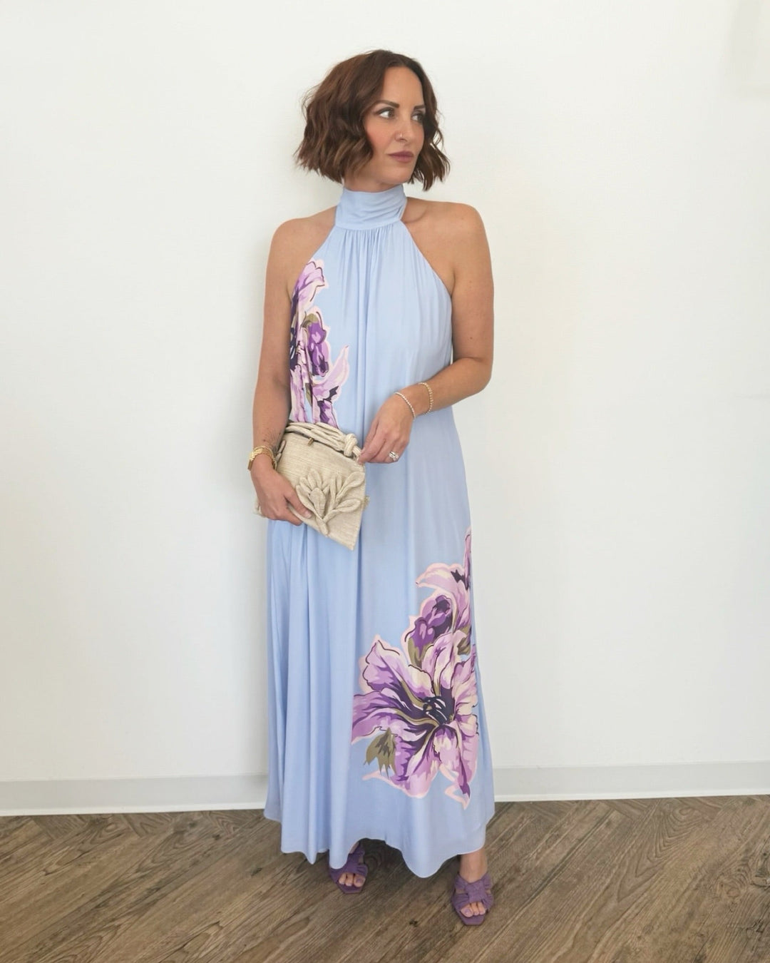 Nesta Floral Printed Maxi Dressmaxi dress