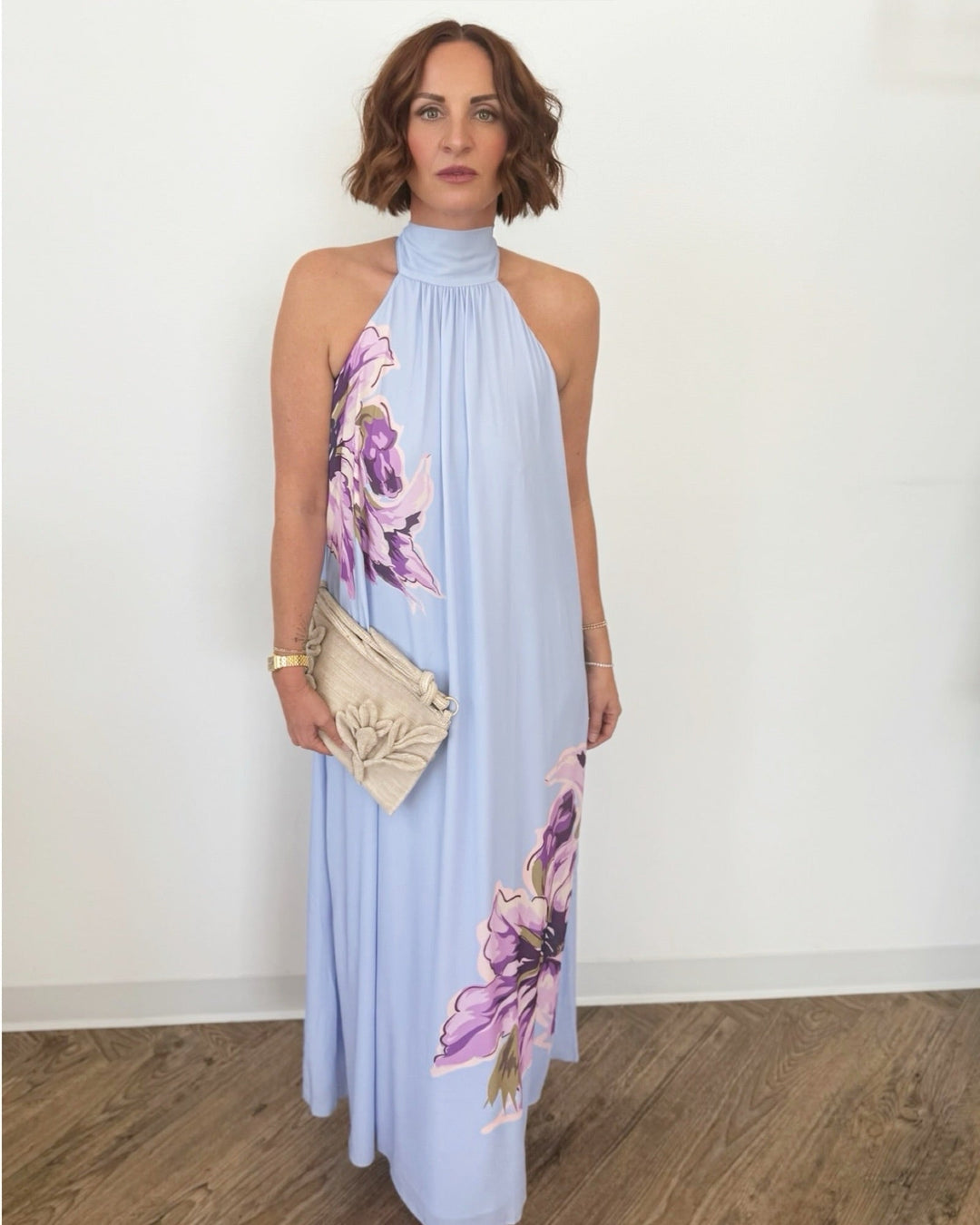 Nesta Floral Printed Maxi Dressmaxi dress
