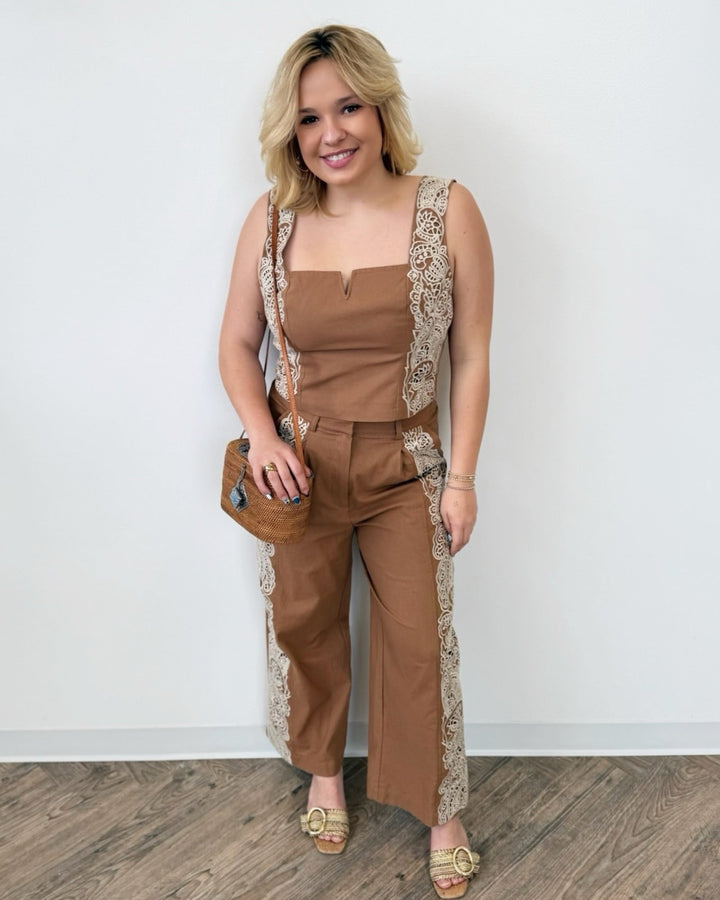 Nilsa Embroidered Panttrouser