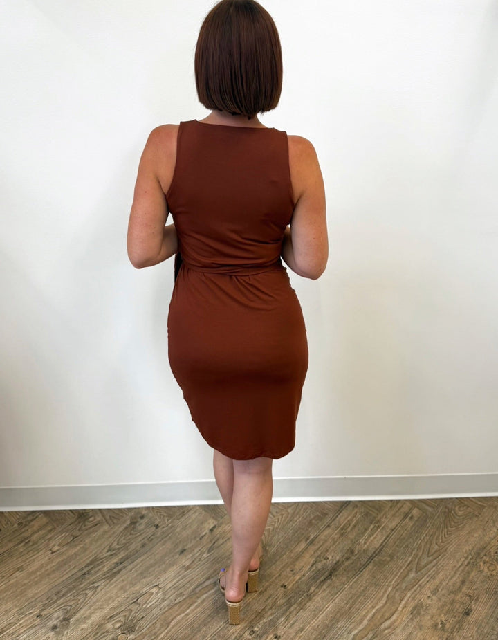 Odessa Fitted Midi DressDress