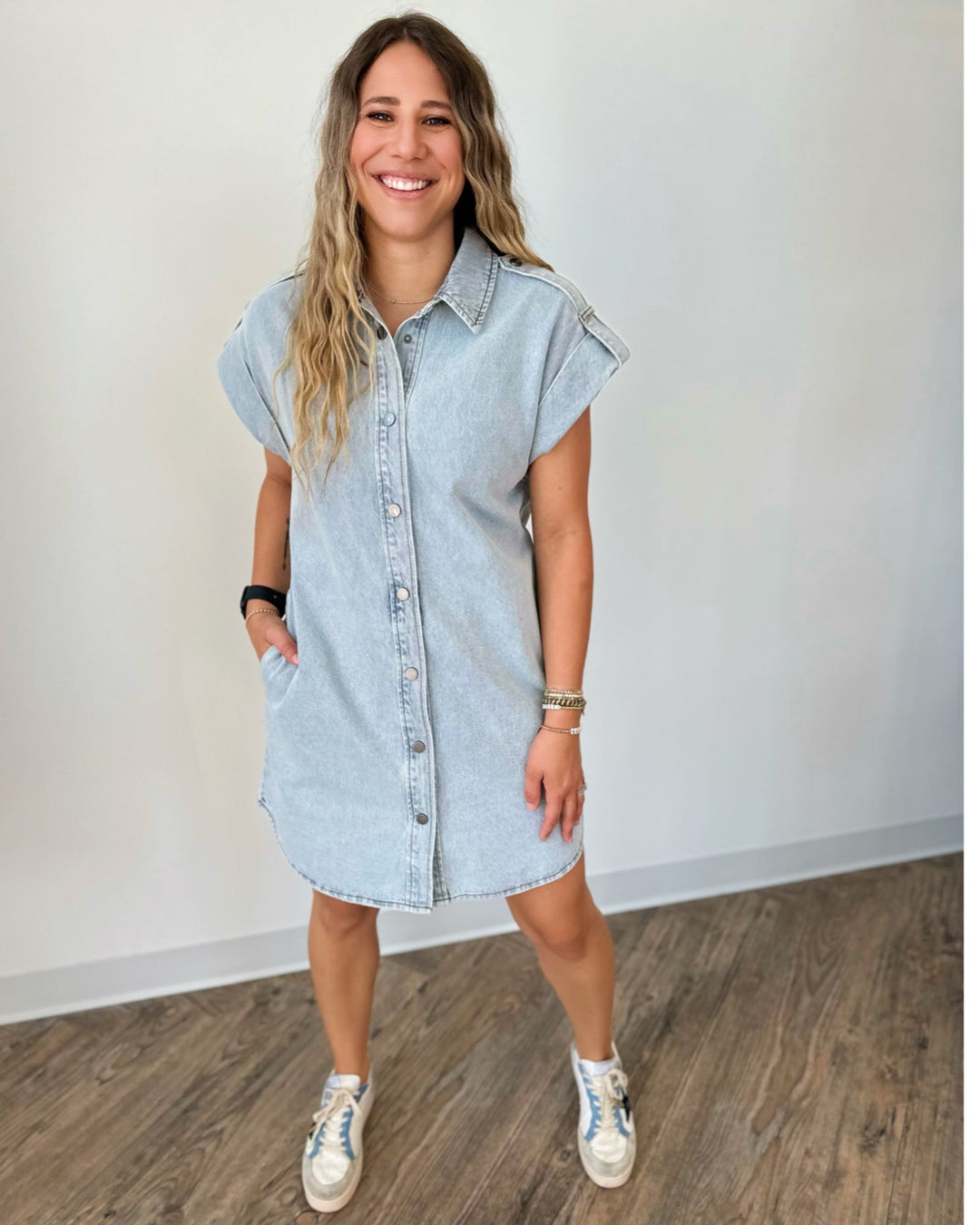 Olsen Denim Mini DressDress