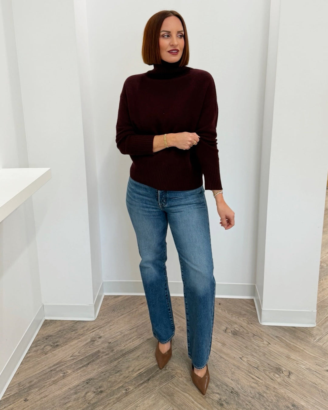 Palace Roll-Neck Long Sleeve Knitlong sleeve knit