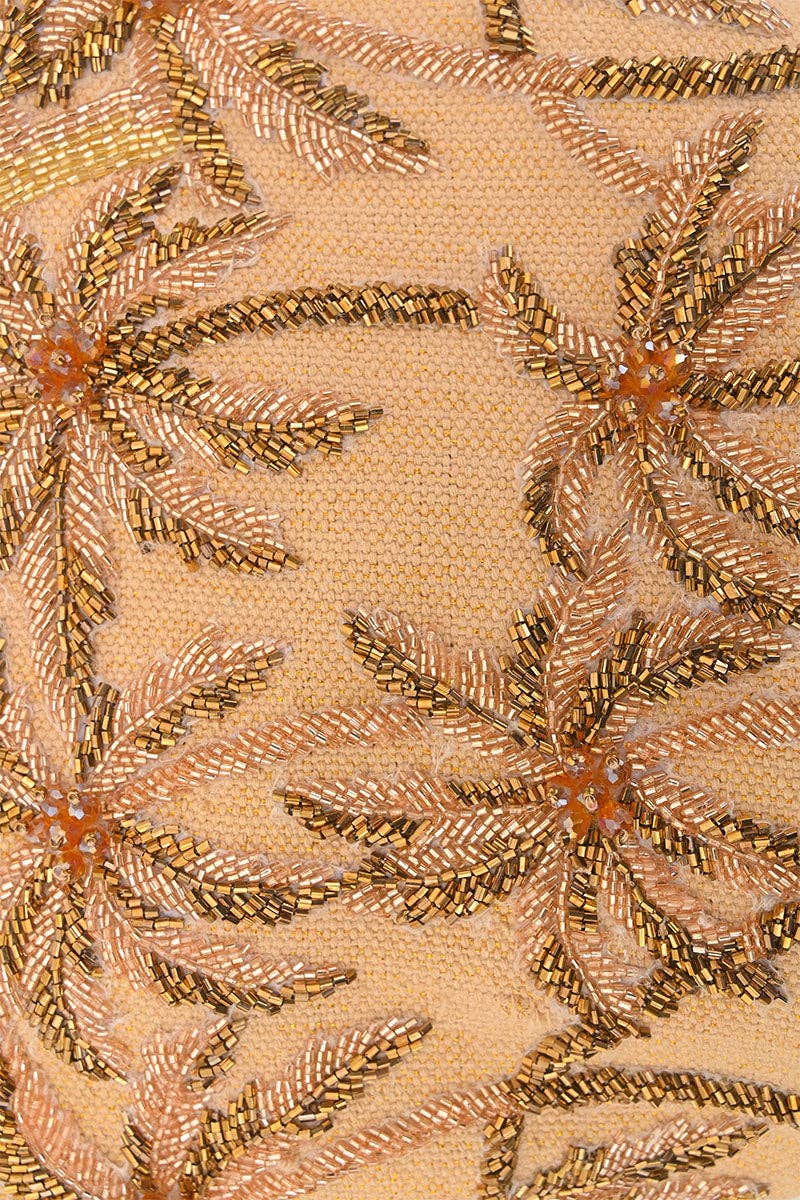 Palm Dunes Embellished Mini ToteAB24 - 1359
