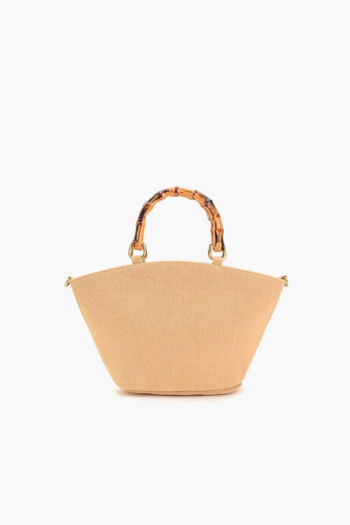 Palm Dunes Embellished Mini ToteAB24 - 1359
