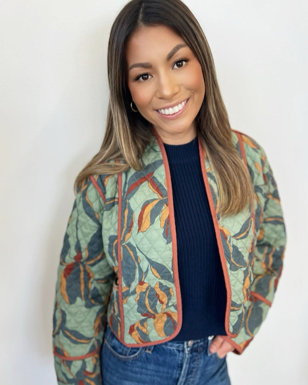 Pearla Quilted Knit JacketJacket