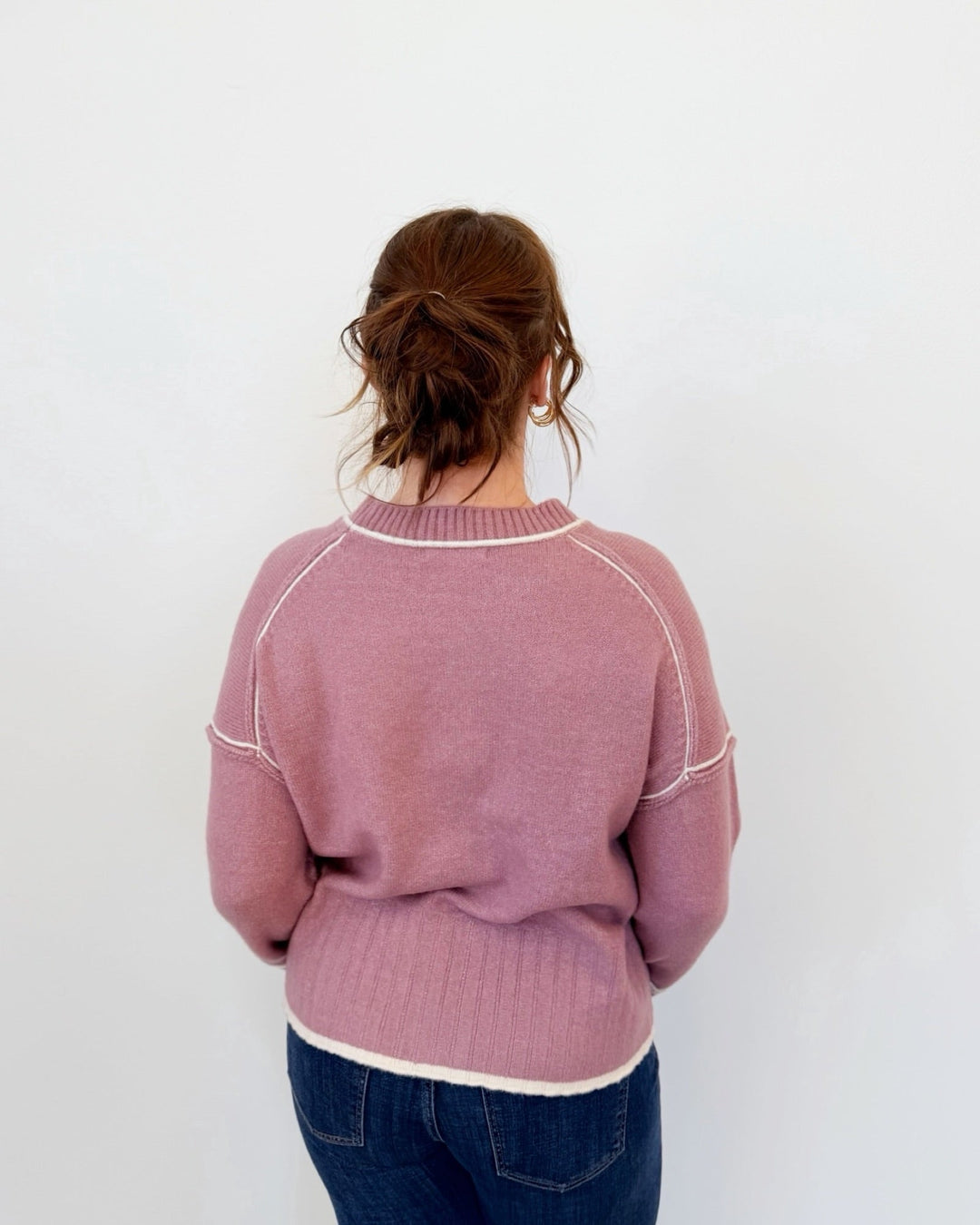 Phoebe Long Sleeve Crewneck Sweaterlong sleeve knit