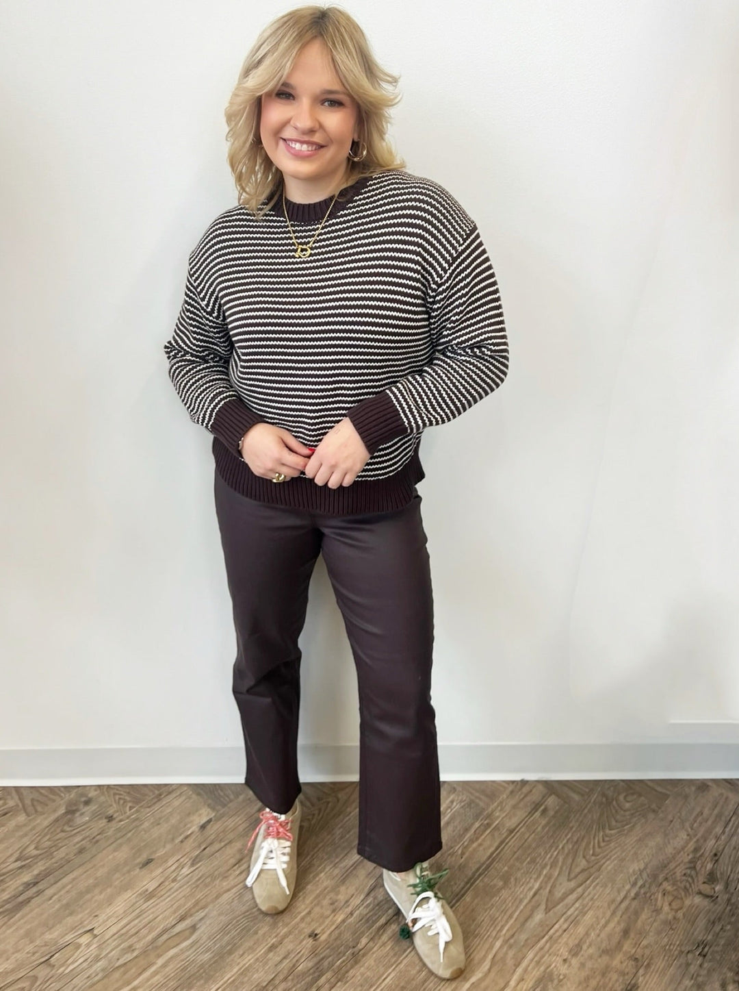 Pistola Aura Relaxed Crew Neck Sweaterknit