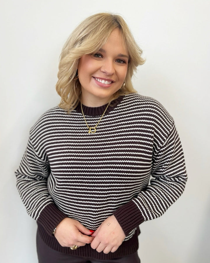 Pistola Aura Relaxed Crew Neck Sweaterknit