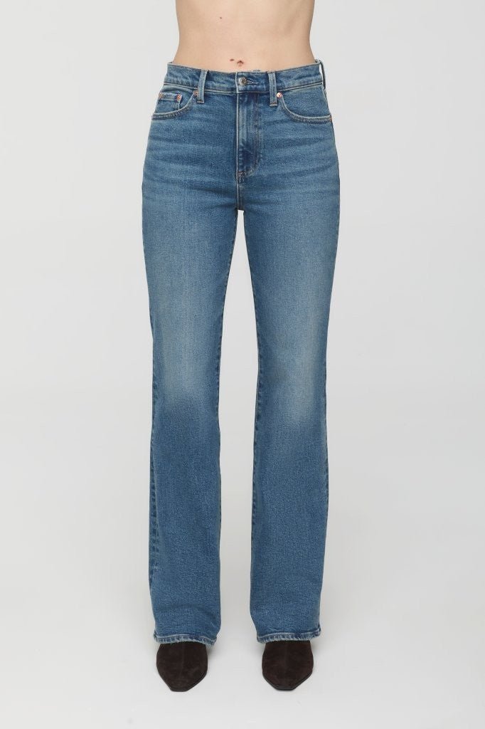 Pistola Evie High Rise Slim Bootfull length denim