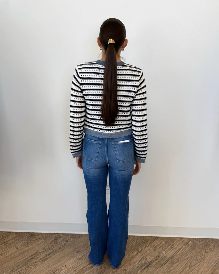 Pistola Evie High Rise Slim Bootfull length denim