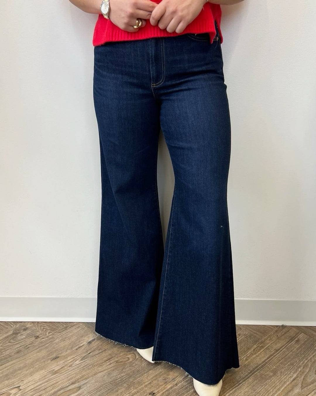 Pistola Izzy High Rise Wide Leg DenimDenim