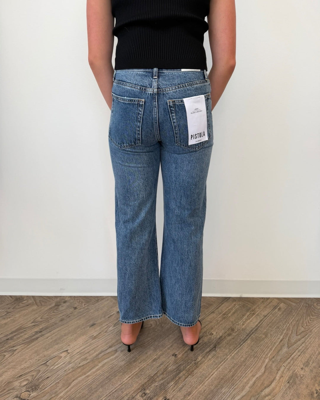 Pistola Larsen Ankle Relaxed Flare Jeanflare jean