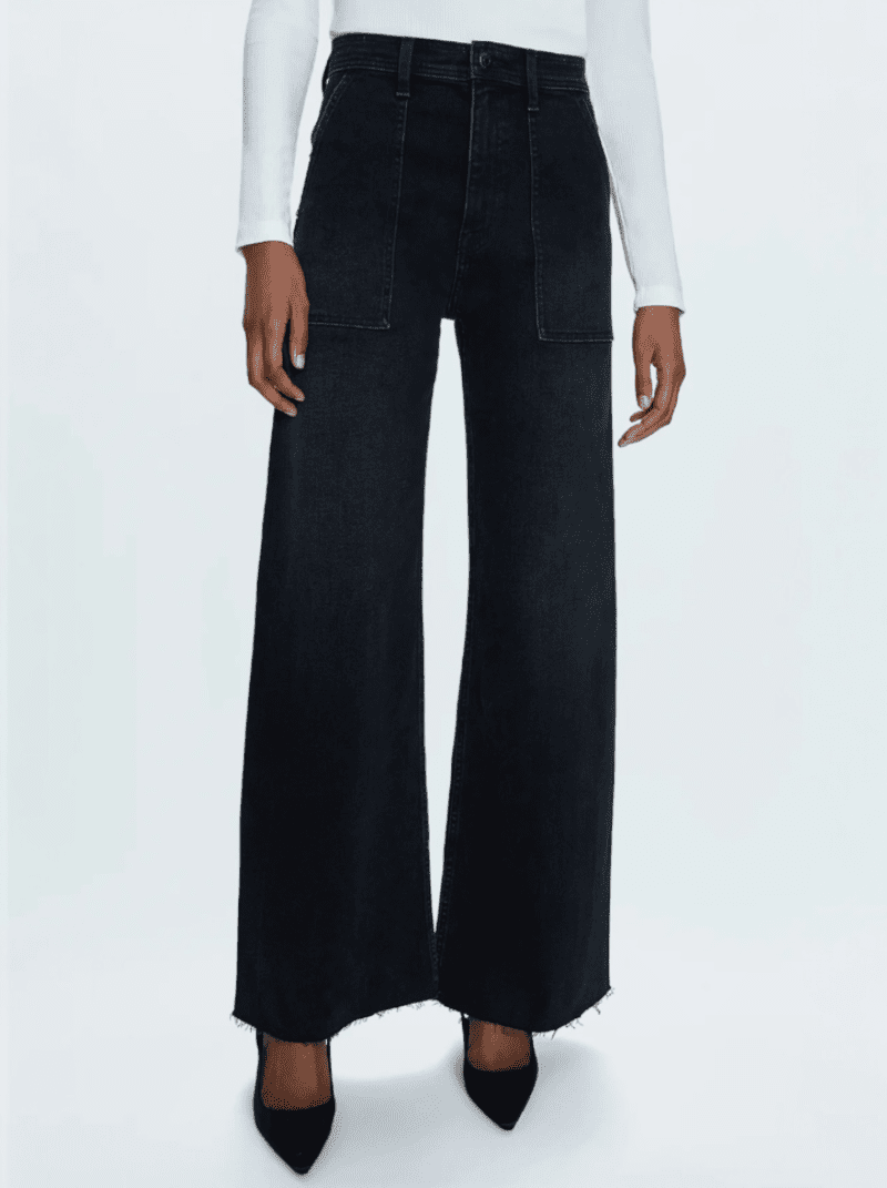 Pistola Penny High Rise Wide Leg Jeandenim