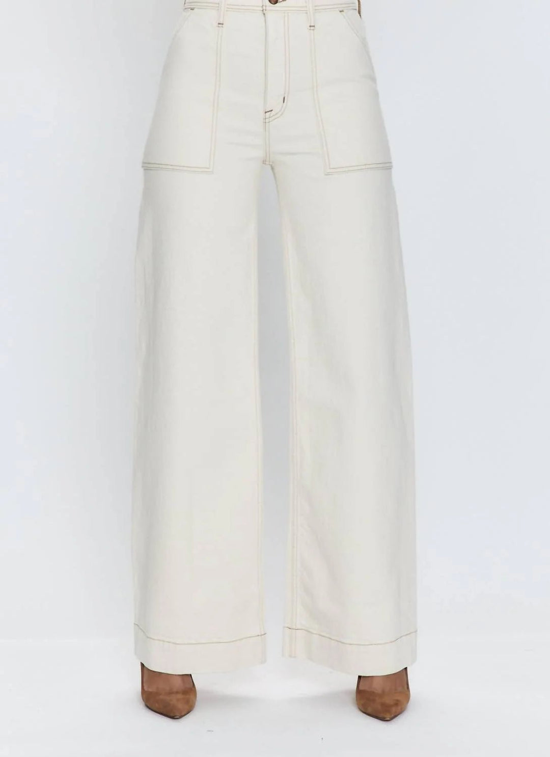 Pistola Penny High Rise Wide Leg Jeandenim