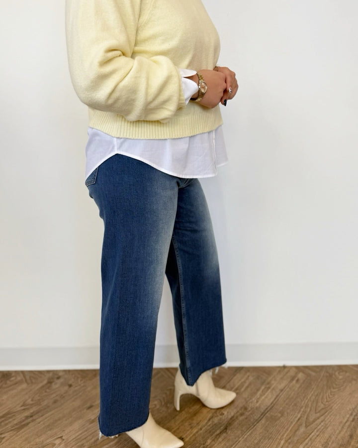 Pistola Penny High Rise Wide Leg Jeandenim