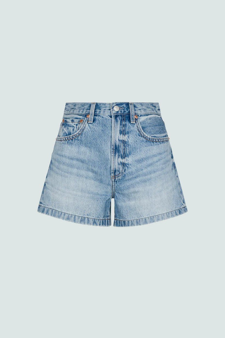 Pistola Saige High Rise A - Line Shortdenim short