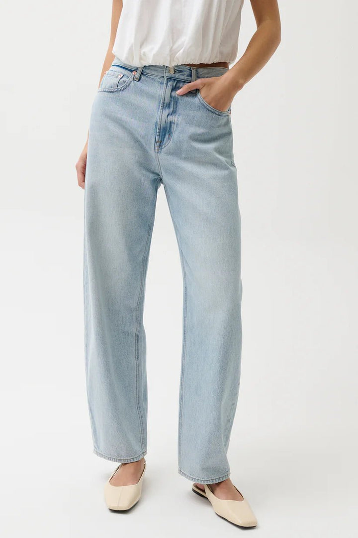 Pistola Wes High Rise Barrel Jeanbarrel jeans